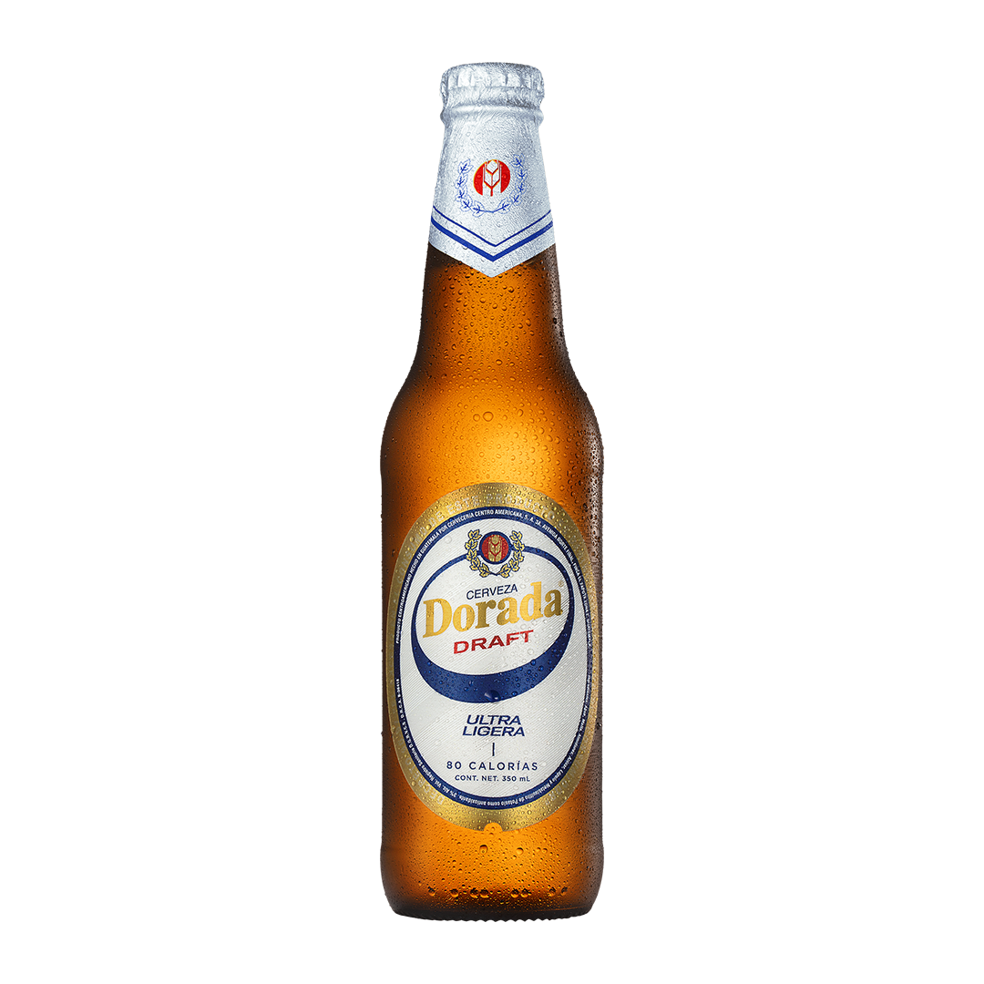 Cerveza Dorada Draft Ultra Ligera en botella. image number 0